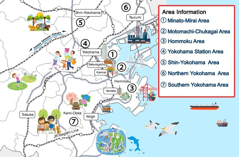 Yokohama ramani sightseeing
