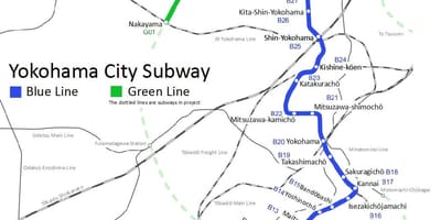 Yokohama metro ramani