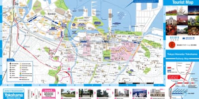 Ramani ya Yokohama vivutio